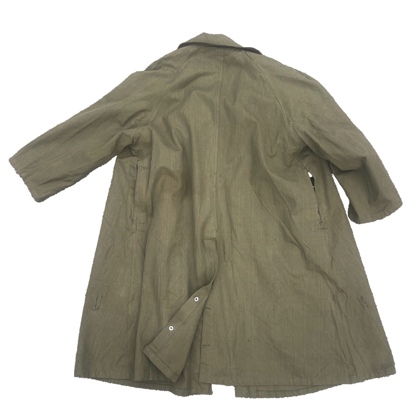 french military dust coat - size large