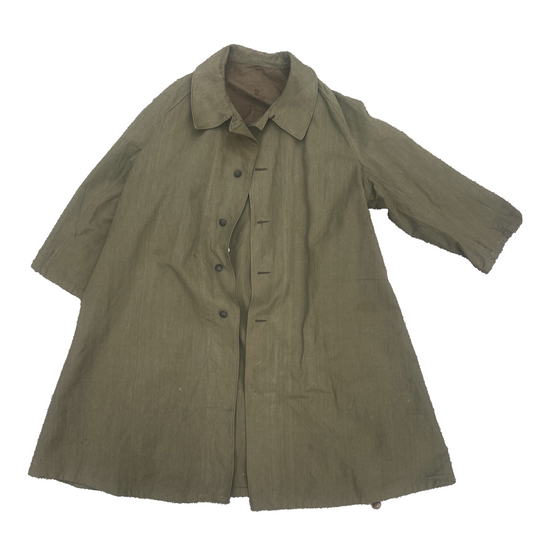 french military dust coat - size large
